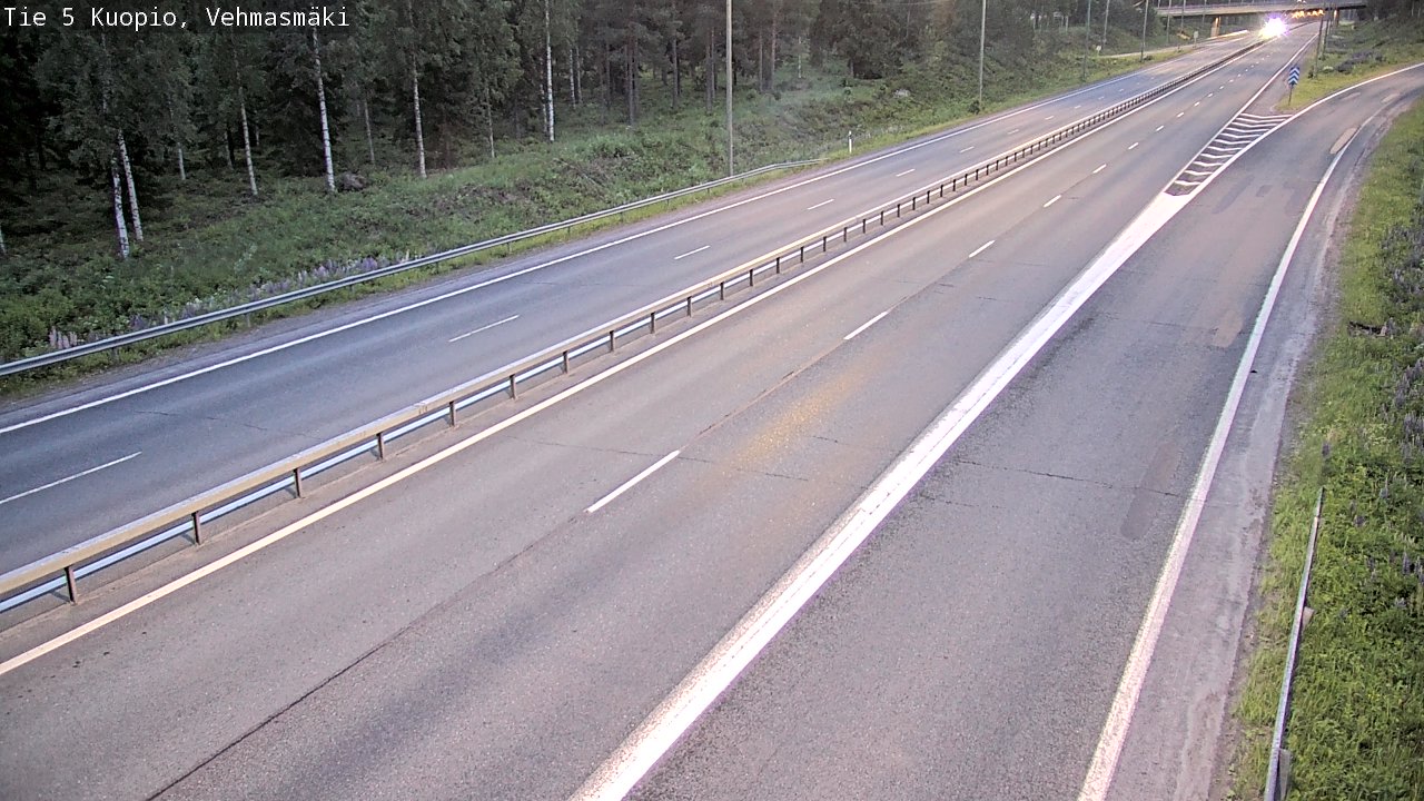 Kelikamerat Kuva Tie 5 Kuopio, Vehmasmäki, Kuopio, Pohjois-Savo