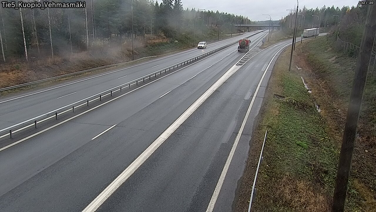 Weather Camera Image Väg 5 Kuopio, Vehmasmäki, Kuopio, Pohjois-Savo