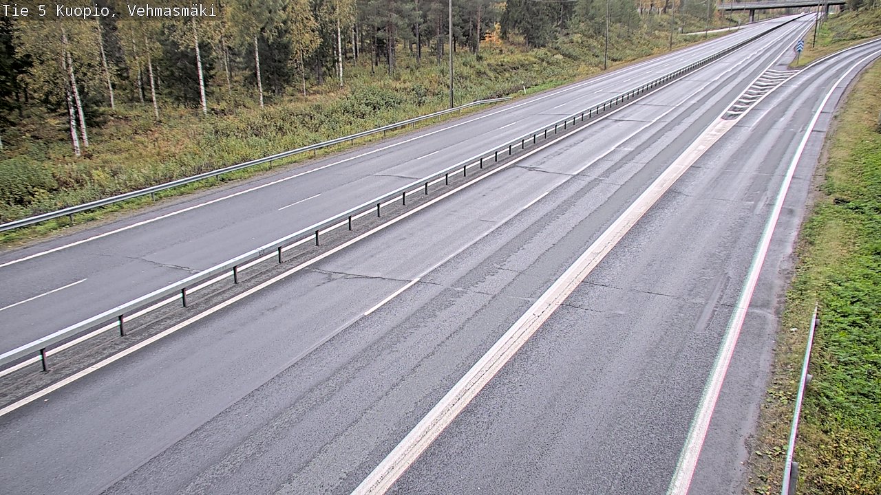 Kelikamerat Kuva Tie 5 Kuopio, Vehmasmäki, Kuopio, Pohjois-Savo