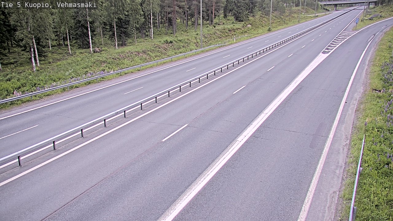 Kelikamerat Kuva Tie 5 Kuopio, Vehmasmäki, Kuopio, Pohjois-Savo