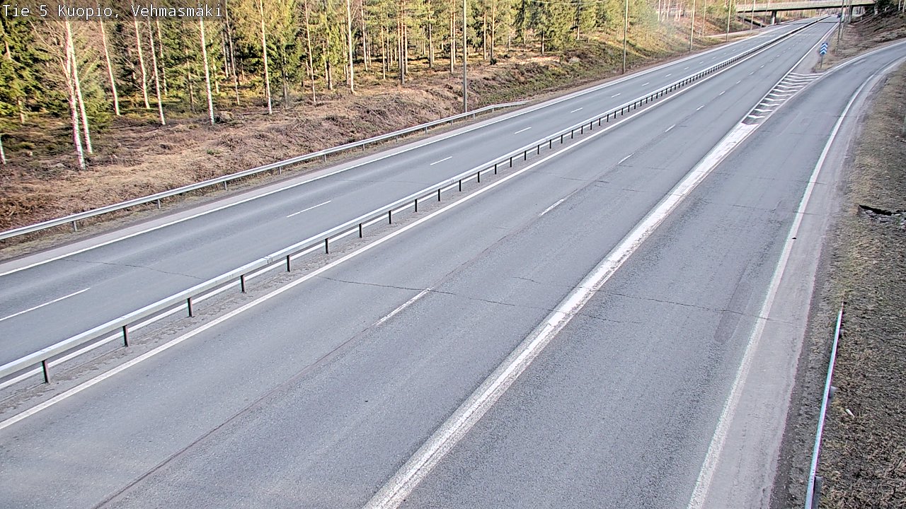 Kelikamerat Kuva Tie 5 Kuopio, Vehmasmäki, Kuopio, Pohjois-Savo