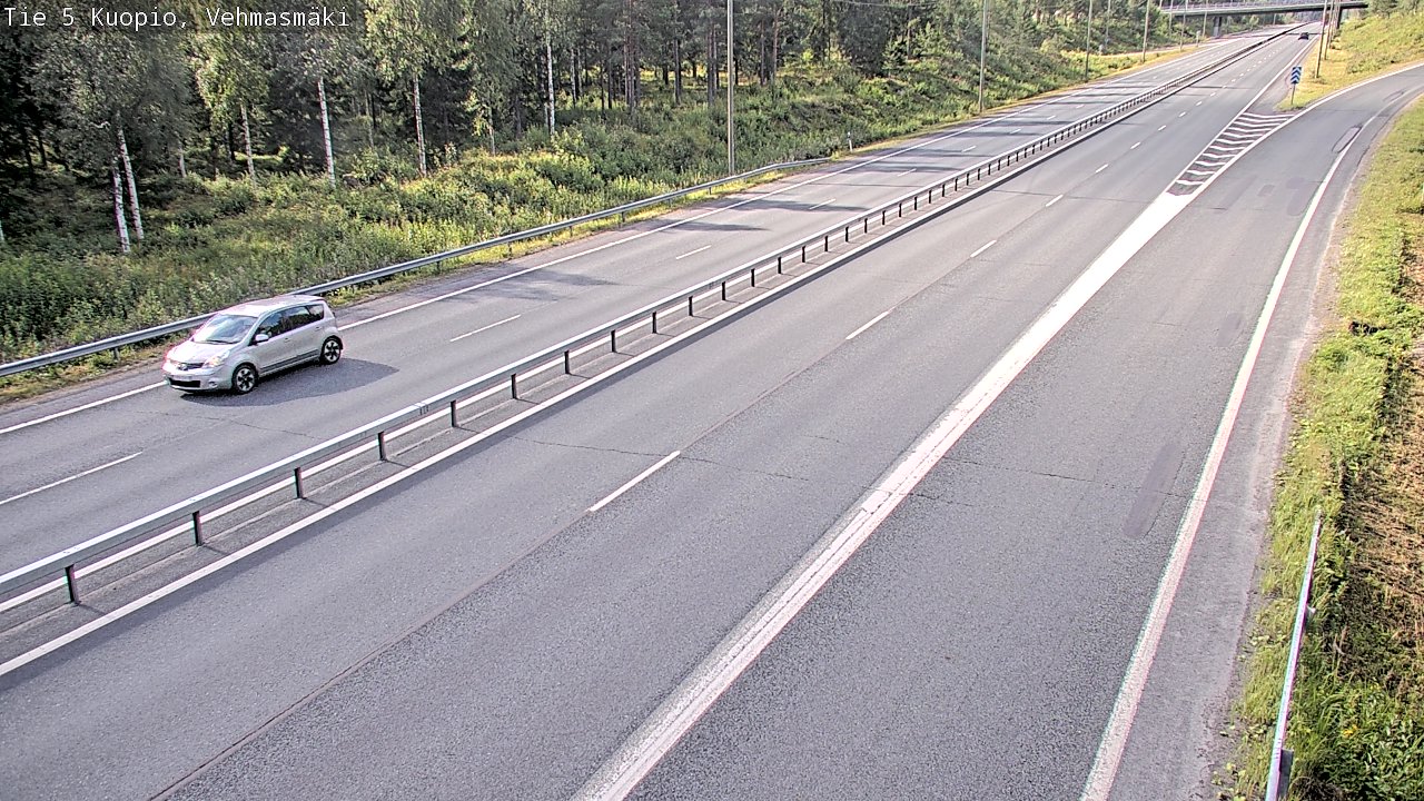 Kelikamerat Kuva Tie 5 Kuopio, Vehmasmäki, Kuopio, Pohjois-Savo