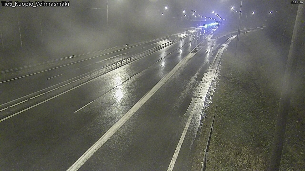 Weather Camera Image Väg 5 Kuopio, Vehmasmäki, Kuopio, Pohjois-Savo