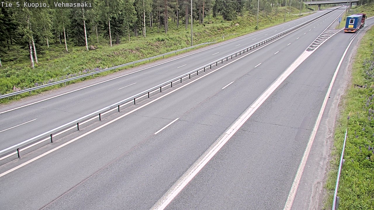 Kelikamerat Kuva Tie 5 Kuopio, Vehmasmäki, Kuopio, Pohjois-Savo