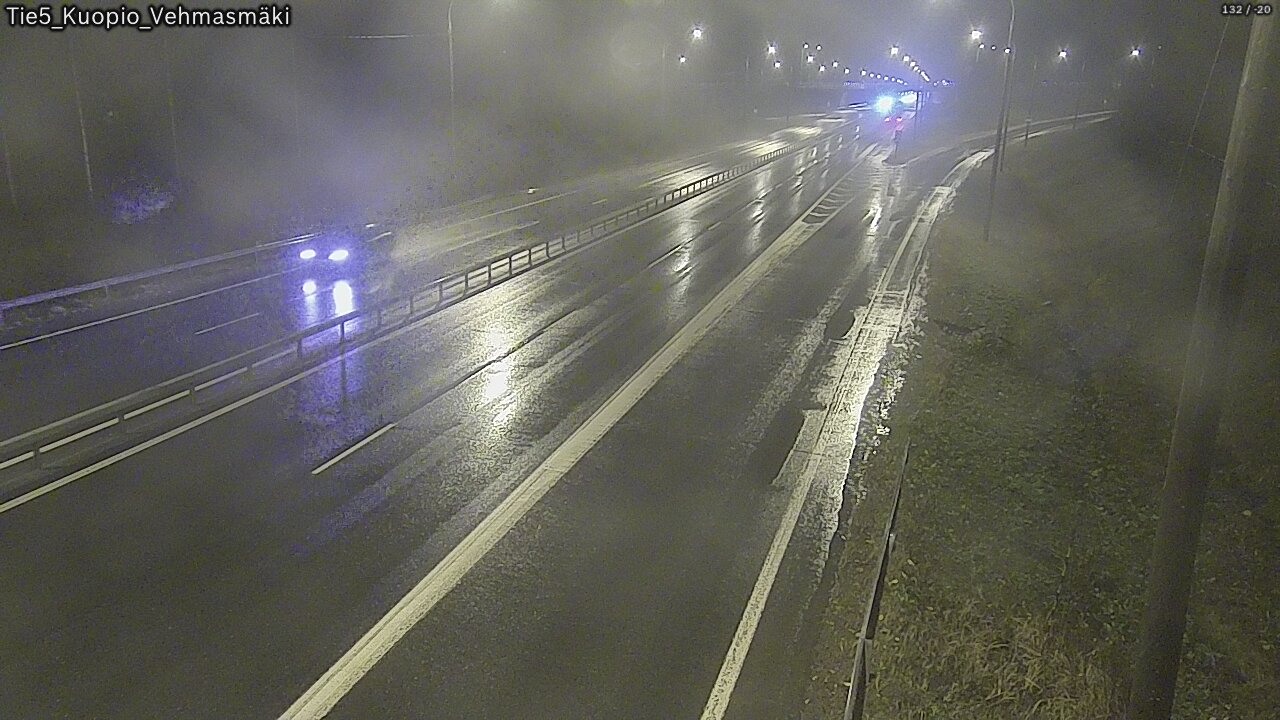 Weather Camera Image Väg 5 Kuopio, Vehmasmäki, Kuopio, Pohjois-Savo