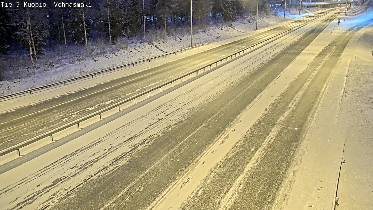 Kelikamerat Kuva Tie 5 Kuopio, Vehmasmäki, Kuopio, Pohjois-Savo