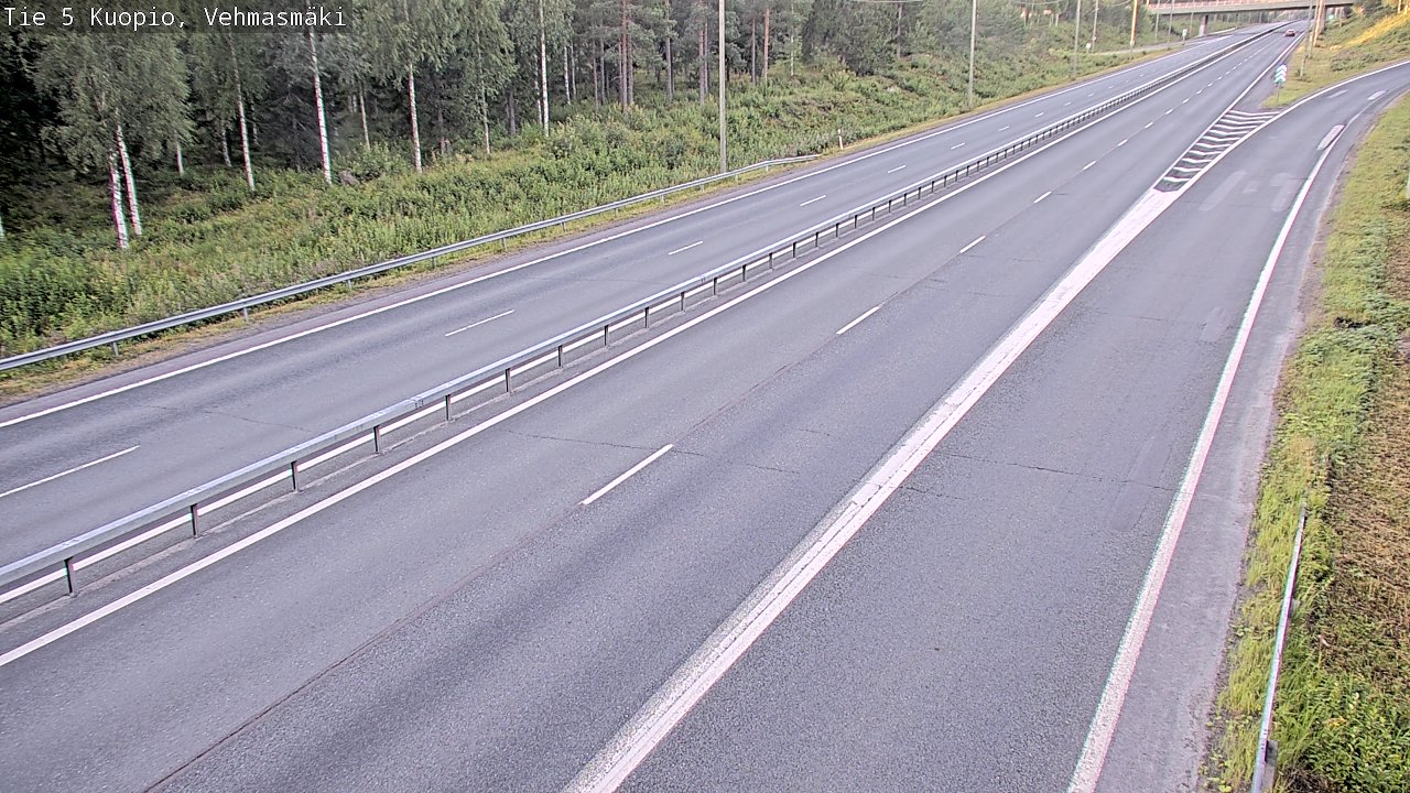 Kelikamerat Kuva Tie 5 Kuopio, Vehmasmäki, Kuopio, Pohjois-Savo