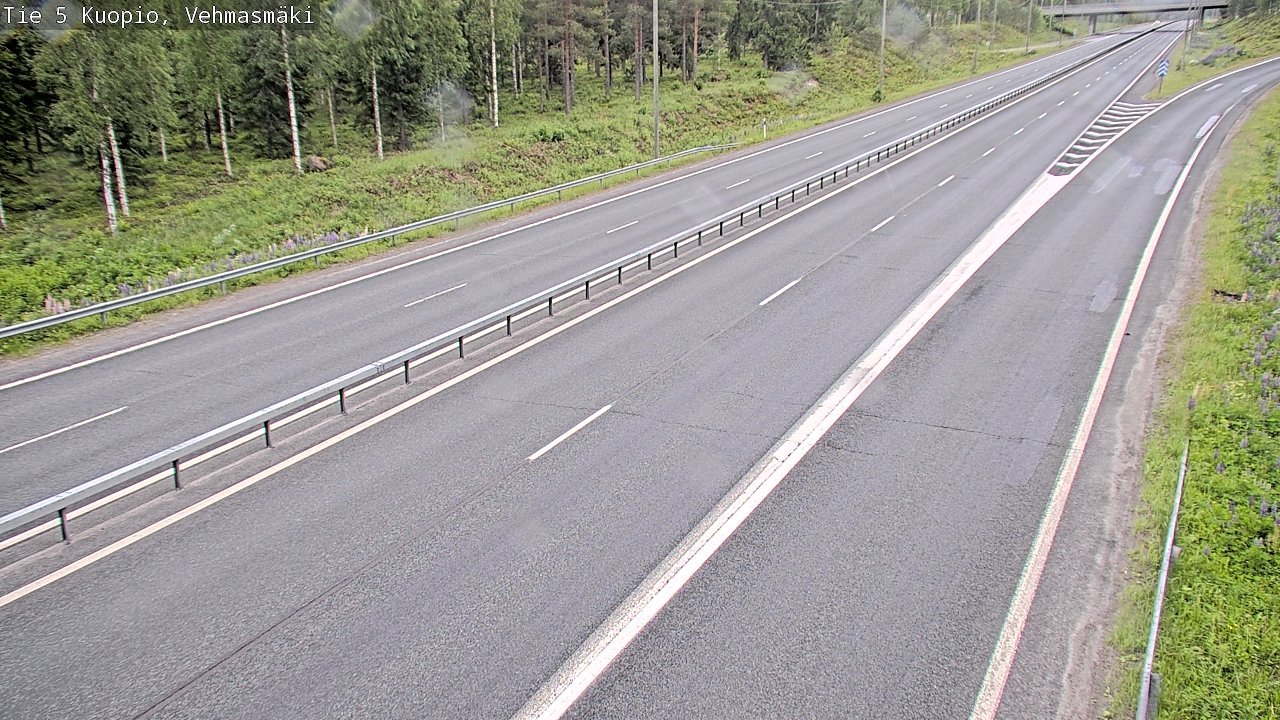 Kelikamerat Kuva Tie 5 Kuopio, Vehmasmäki, Kuopio, Pohjois-Savo