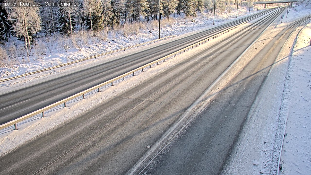 Kelikamerat Kuva Tie 5 Kuopio, Vehmasmäki, Kuopio, Pohjois-Savo