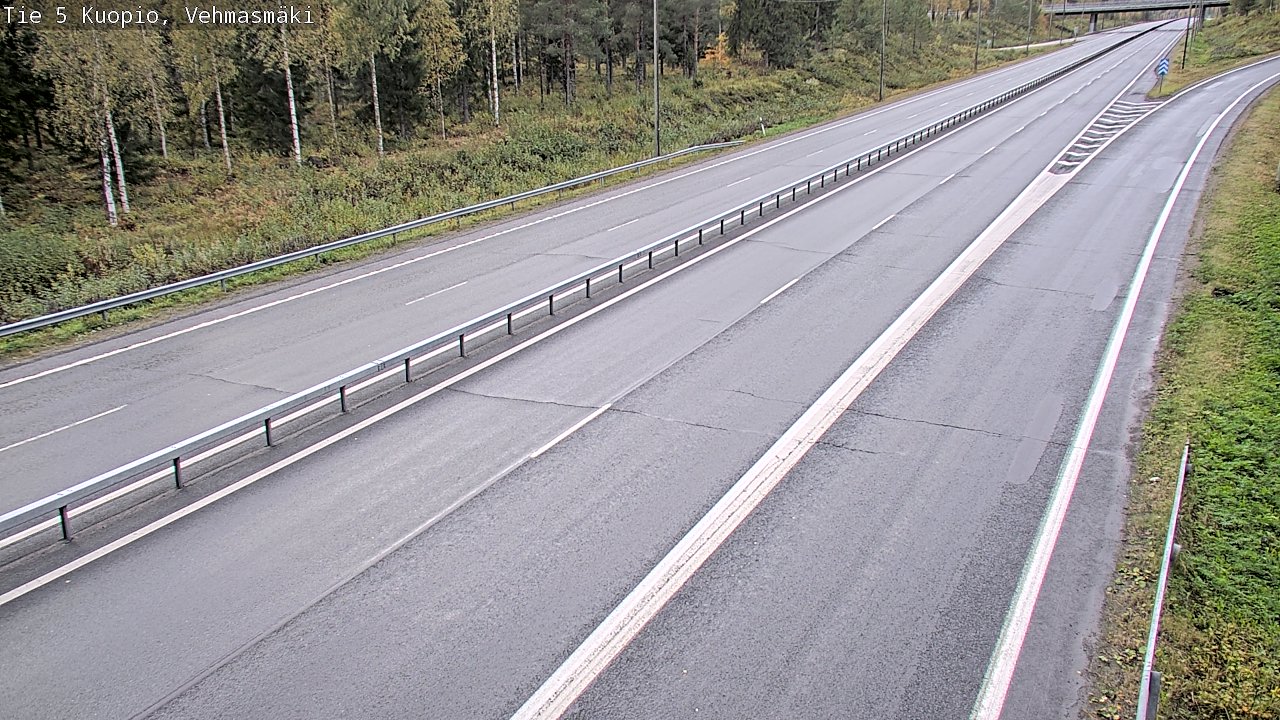 Kelikamerat Kuva Tie 5 Kuopio, Vehmasmäki, Kuopio, Pohjois-Savo