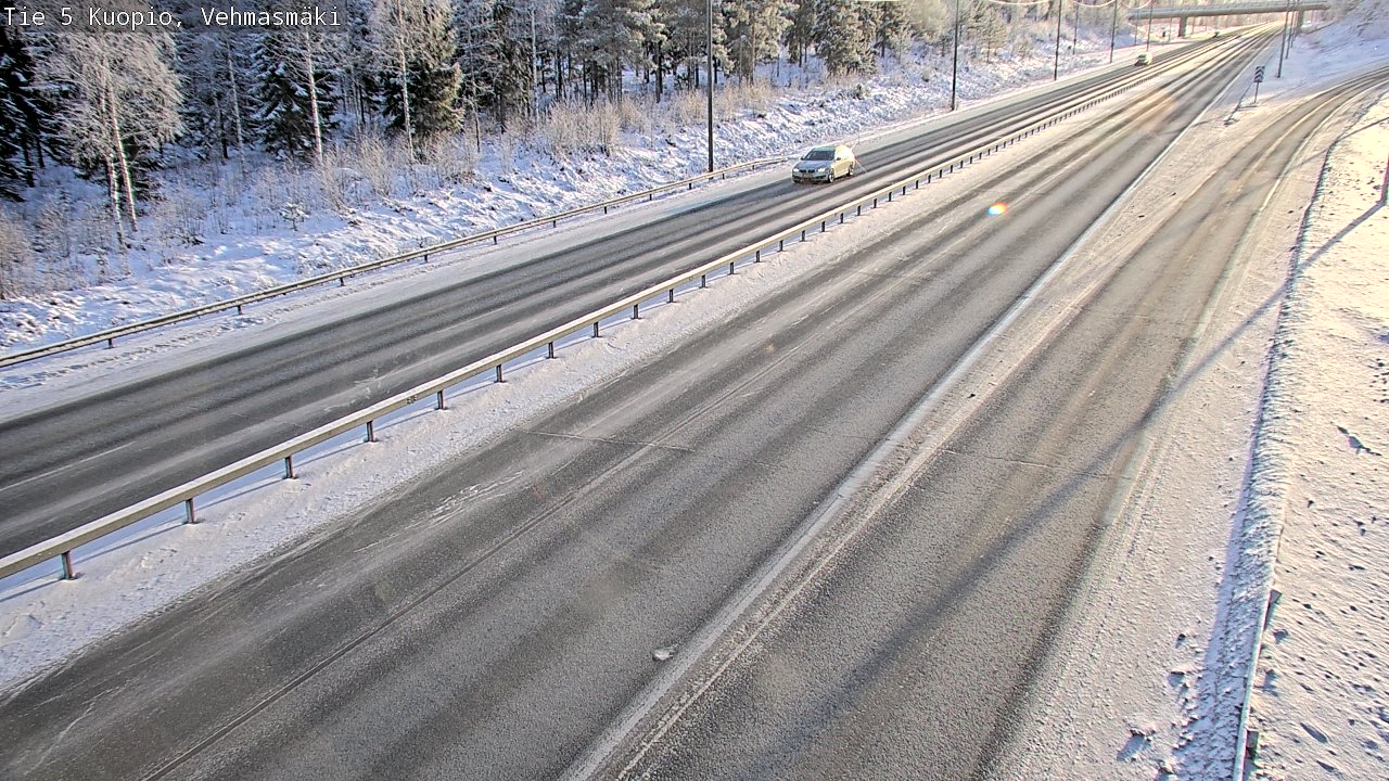 Kelikamerat Kuva Tie 5 Kuopio, Vehmasmäki, Kuopio, Pohjois-Savo