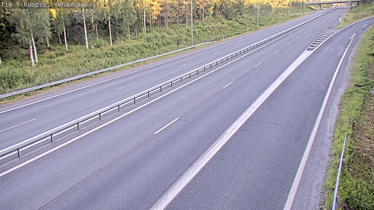 Kelikamerat Kuva Tie 5 Kuopio, Vehmasmäki, Kuopio, Pohjois-Savo