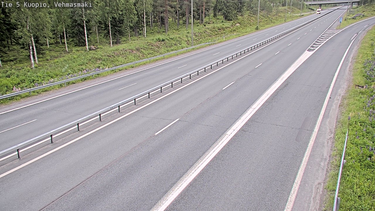 Kelikamerat Kuva Tie 5 Kuopio, Vehmasmäki, Kuopio, Pohjois-Savo