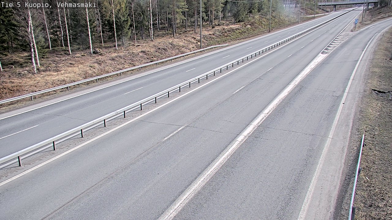 Kelikamerat Kuva Tie 5 Kuopio, Vehmasmäki, Kuopio, Pohjois-Savo
