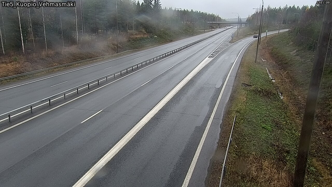 Weather Camera Image Väg 5 Kuopio, Vehmasmäki, Kuopio, Pohjois-Savo