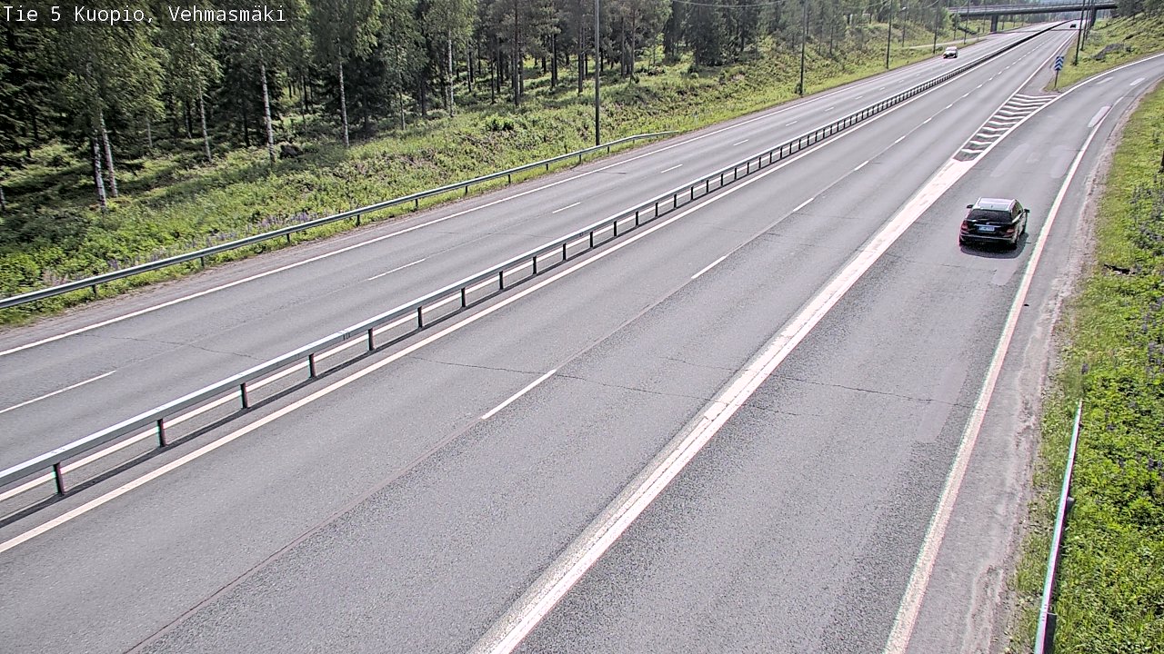 Kelikamerat Kuva Tie 5 Kuopio, Vehmasmäki, Kuopio, Pohjois-Savo