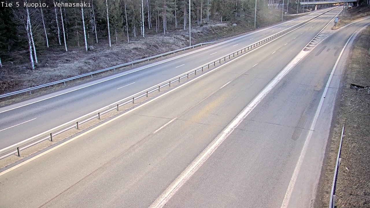 Kelikamerat Kuva Tie 5 Kuopio, Vehmasmäki, Kuopio, Pohjois-Savo
