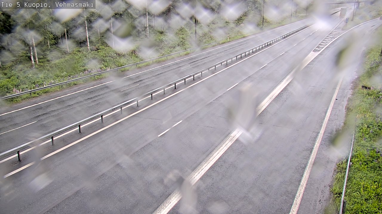 Weather Camera Image Väg 5 Kuopio, Vehmasmäki, Kuopio, Pohjois-Savo