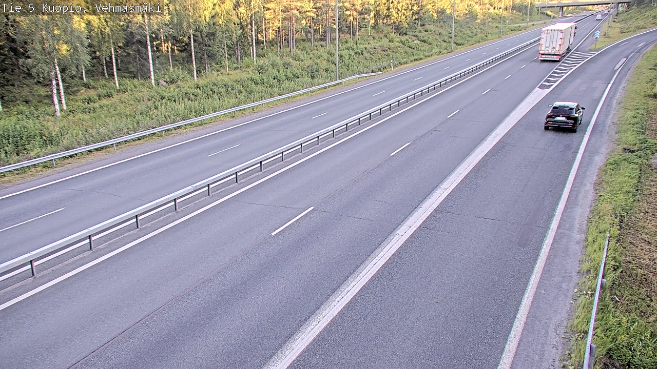 Kelikamerat Kuva Tie 5 Kuopio, Vehmasmäki, Kuopio, Pohjois-Savo