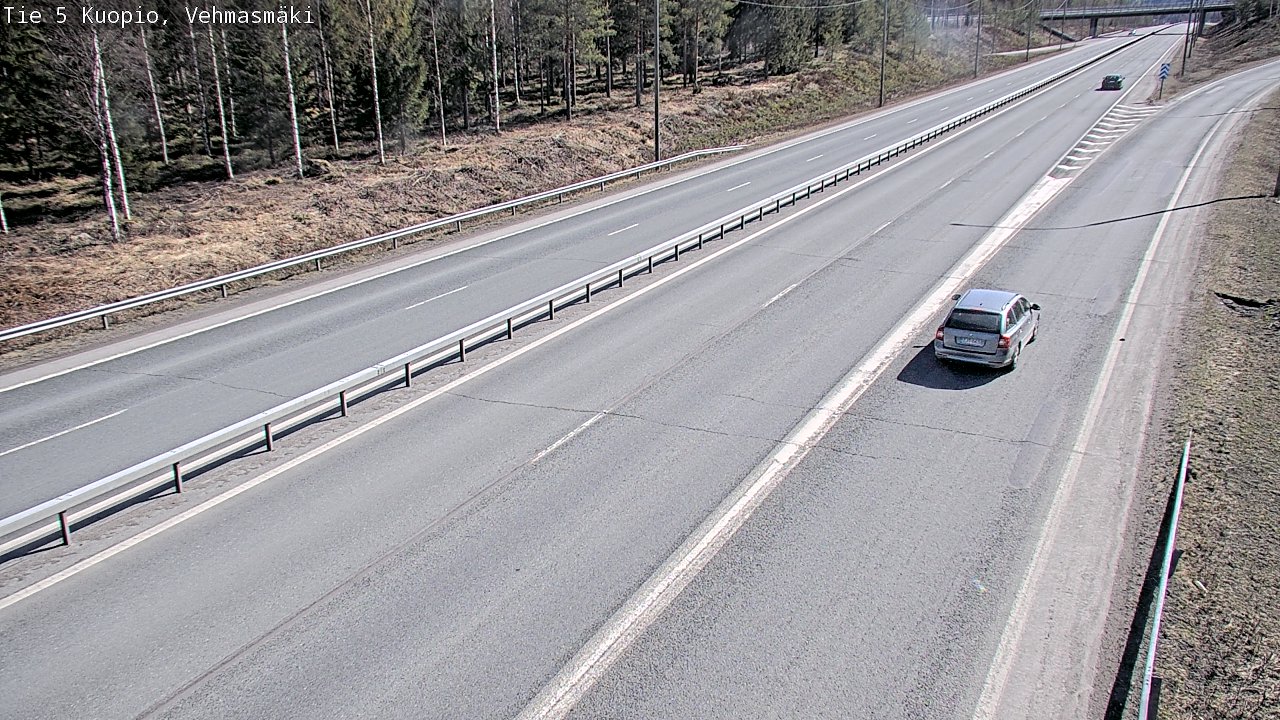 Kelikamerat Kuva Tie 5 Kuopio, Vehmasmäki, Kuopio, Pohjois-Savo