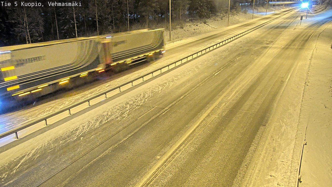 Kelikamerat Kuva Tie 5 Kuopio, Vehmasmäki, Kuopio, Pohjois-Savo