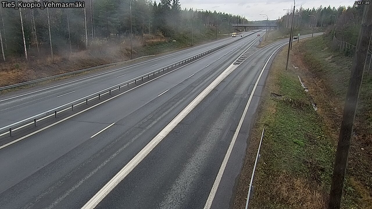 Weather Camera Image Väg 5 Kuopio, Vehmasmäki, Kuopio, Pohjois-Savo