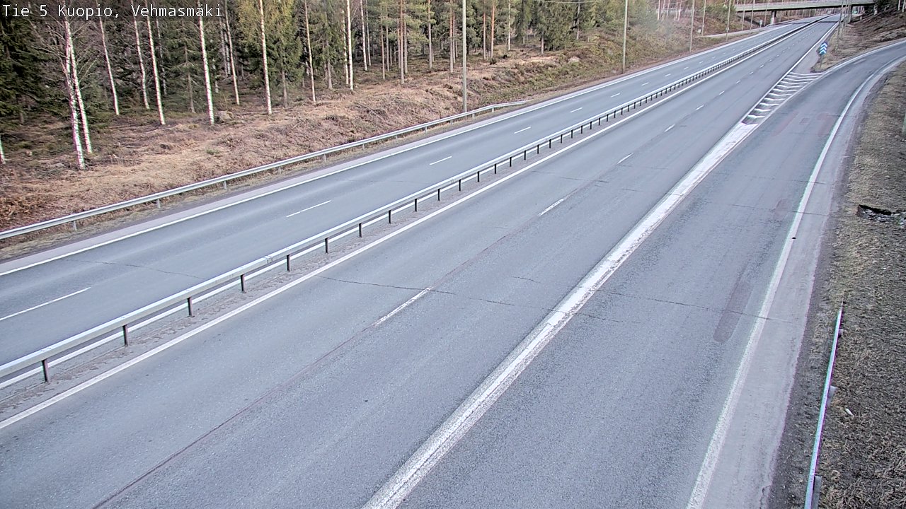 Kelikamerat Kuva Tie 5 Kuopio, Vehmasmäki, Kuopio, Pohjois-Savo