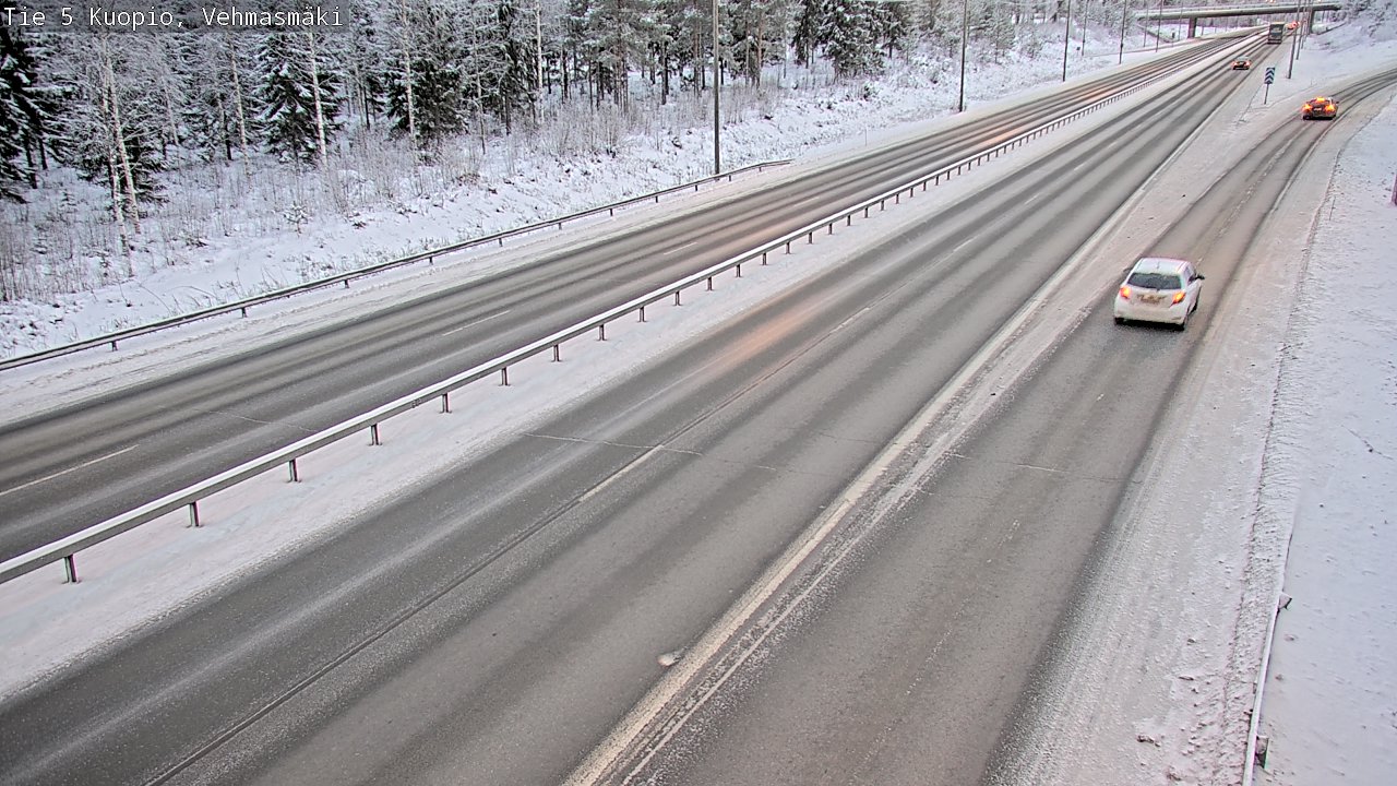 Kelikamerat Kuva Tie 5 Kuopio, Vehmasmäki, Kuopio, Pohjois-Savo