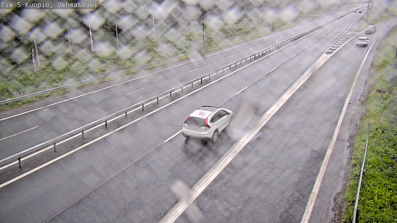 Weather Camera Image Väg 5 Kuopio, Vehmasmäki, Kuopio, Pohjois-Savo