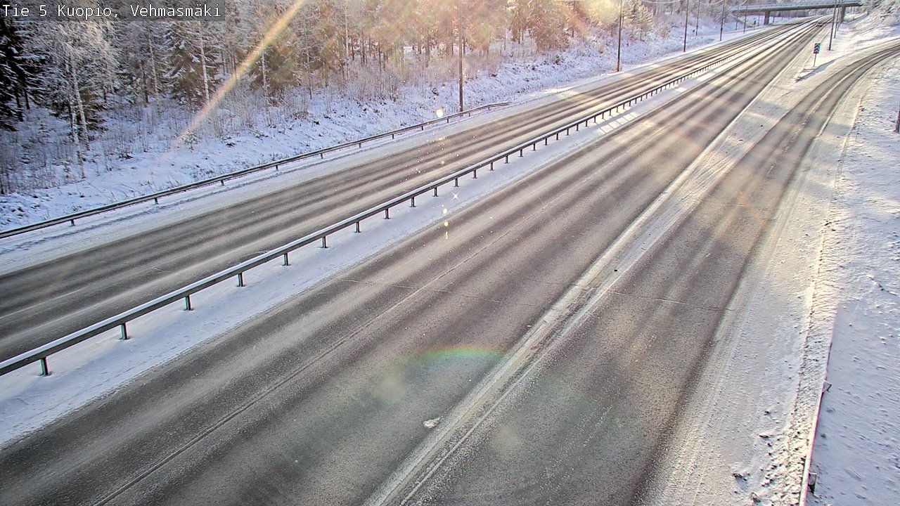 Kelikamerat Kuva Tie 5 Kuopio, Vehmasmäki, Kuopio, Pohjois-Savo