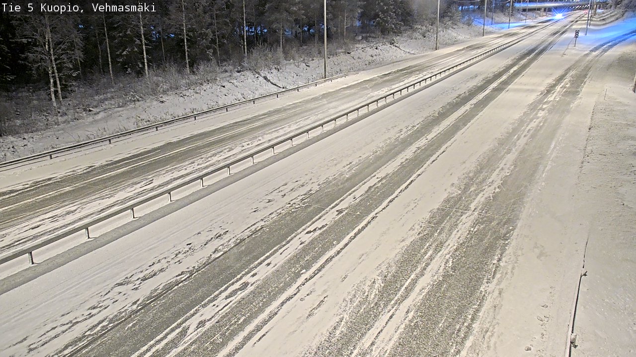 Kelikamerat Kuva Tie 5 Kuopio, Vehmasmäki, Kuopio, Pohjois-Savo