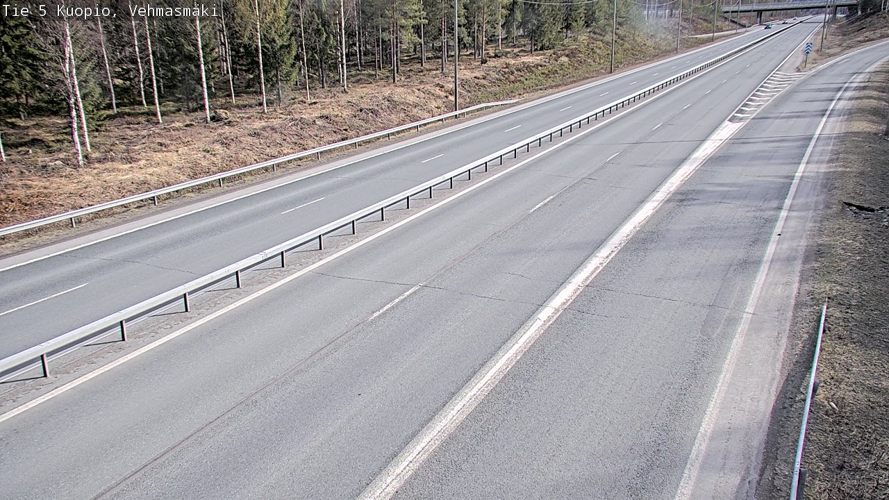 Kelikamerat Kuva Tie 5 Kuopio, Vehmasmäki, Kuopio, Pohjois-Savo