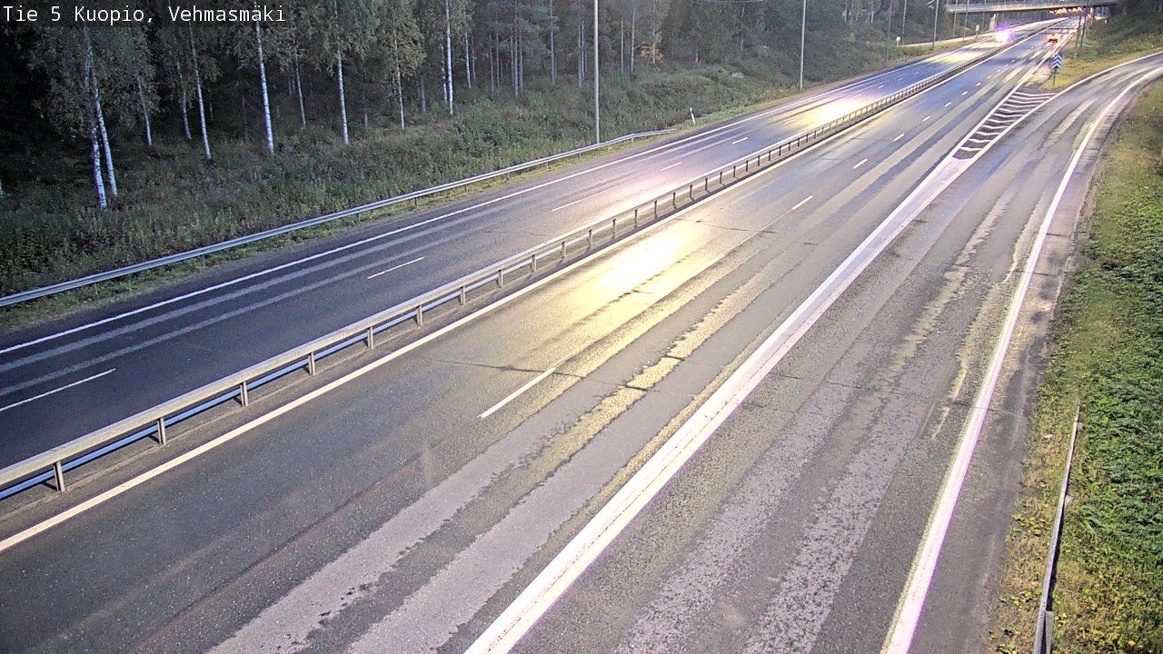Kelikamerat Kuva Tie 5 Kuopio, Vehmasmäki, Kuopio, Pohjois-Savo
