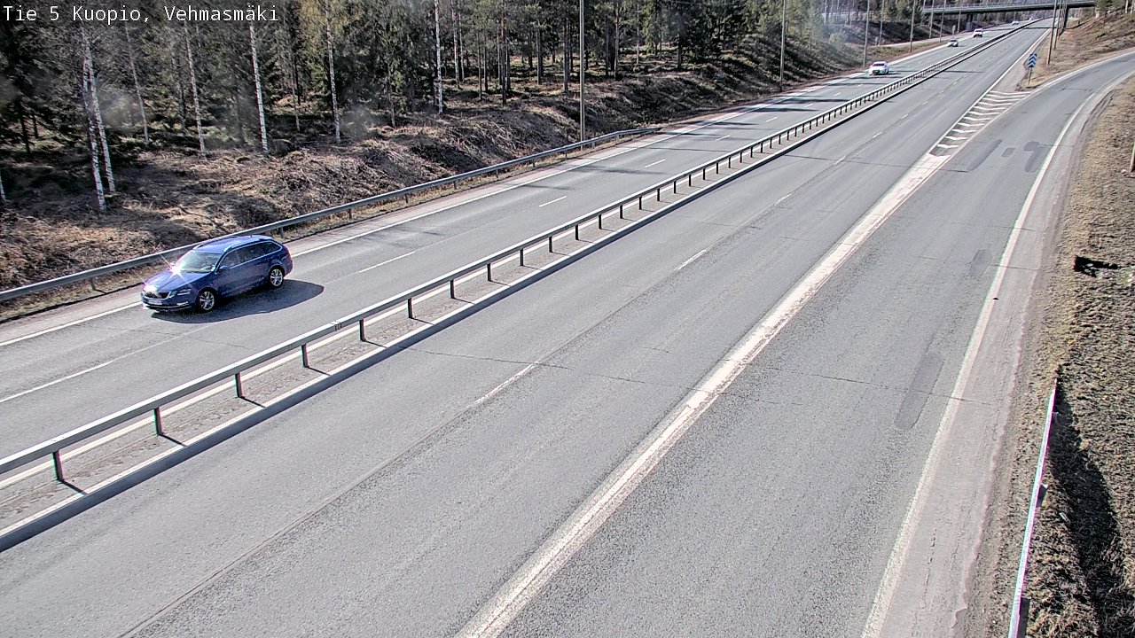 Kelikamerat Kuva Tie 5 Kuopio, Vehmasmäki, Kuopio, Pohjois-Savo