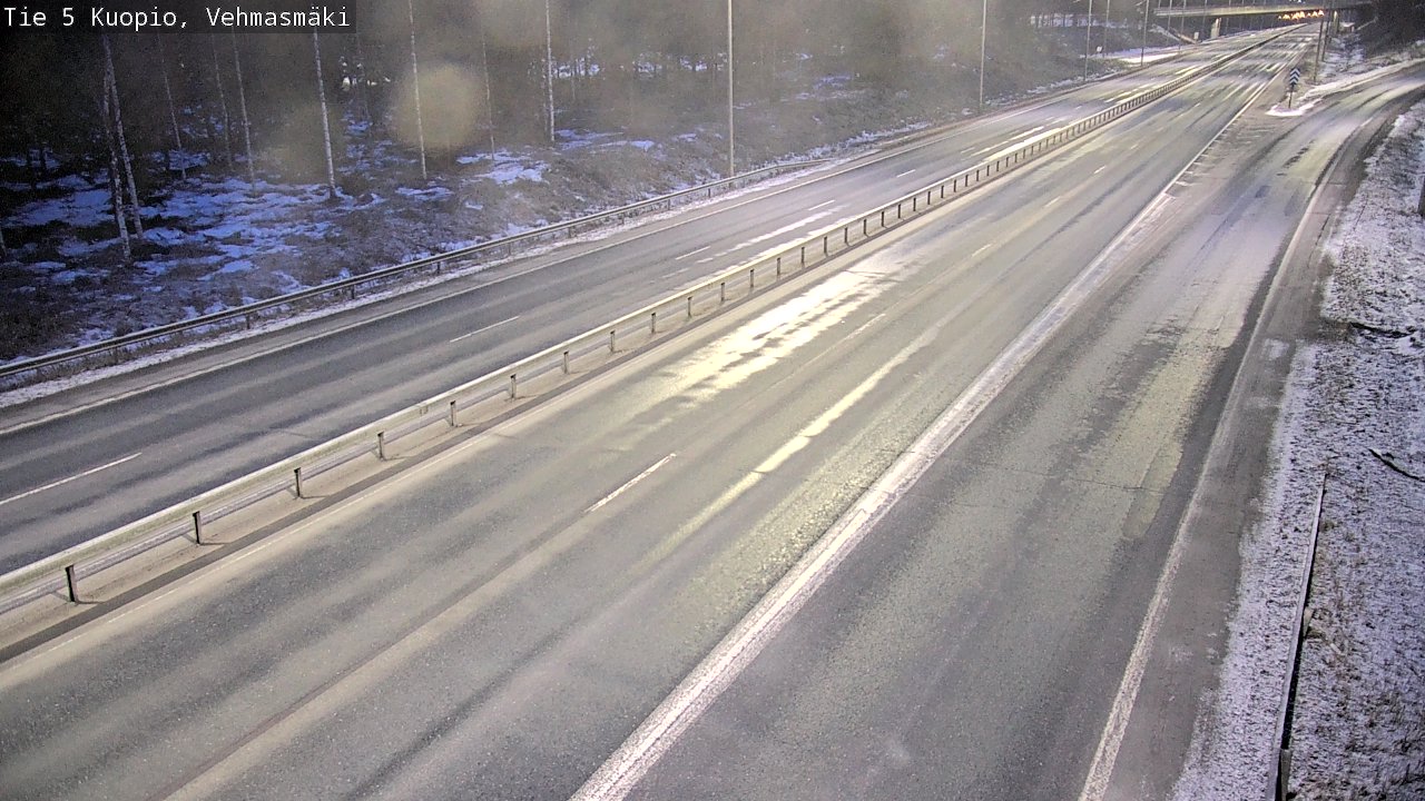 Kelikamerat Kuva Tie 5 Kuopio, Vehmasmäki, Kuopio, Pohjois-Savo