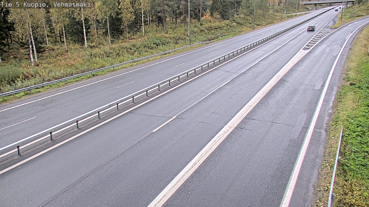 Kelikamerat Kuva Tie 5 Kuopio, Vehmasmäki, Kuopio, Pohjois-Savo