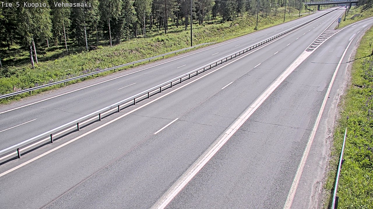 Kelikamerat Kuva Tie 5 Kuopio, Vehmasmäki, Kuopio, Pohjois-Savo