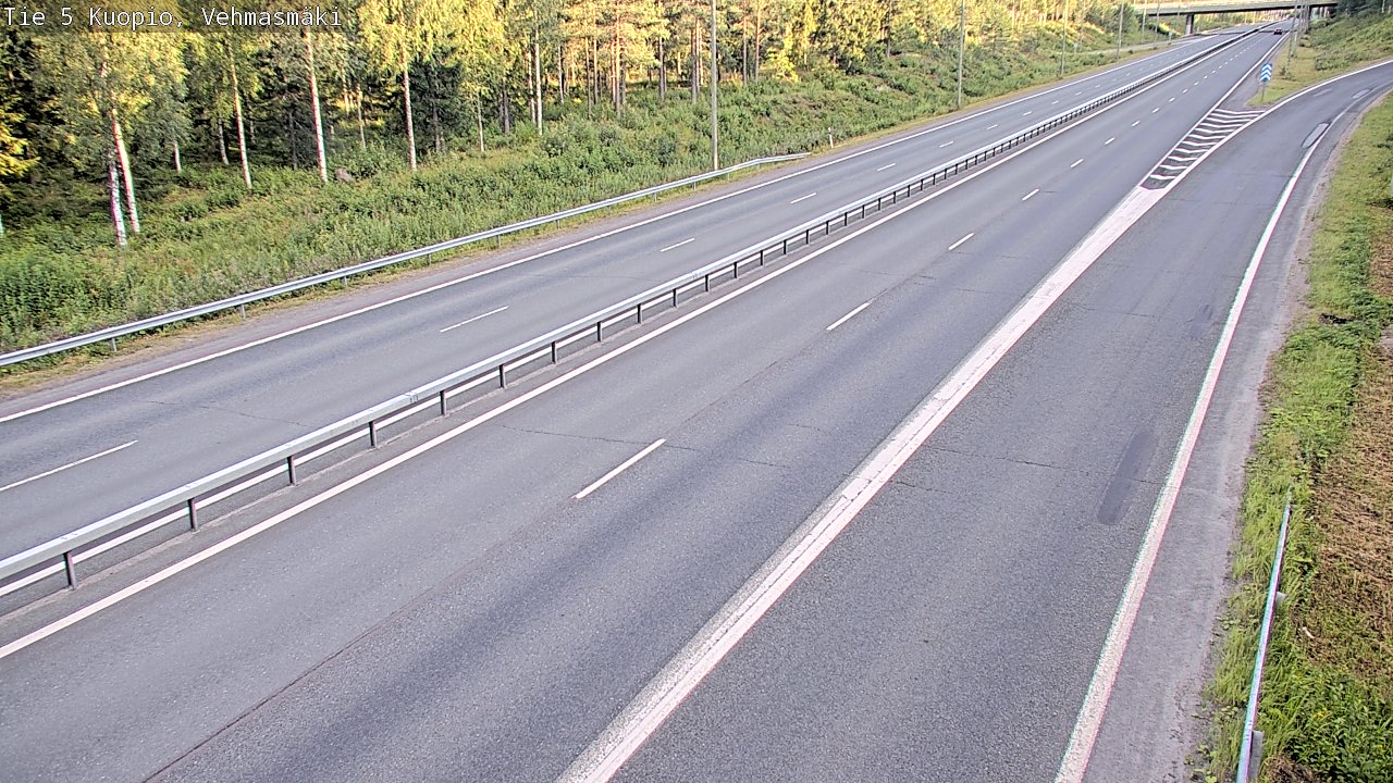 Kelikamerat Kuva Tie 5 Kuopio, Vehmasmäki, Kuopio, Pohjois-Savo