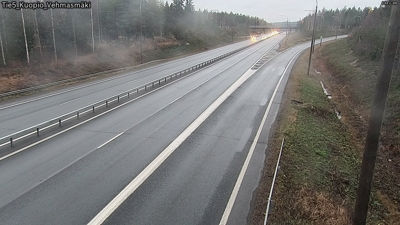 Weather Camera Image Väg 5 Kuopio, Vehmasmäki, Kuopio, Pohjois-Savo
