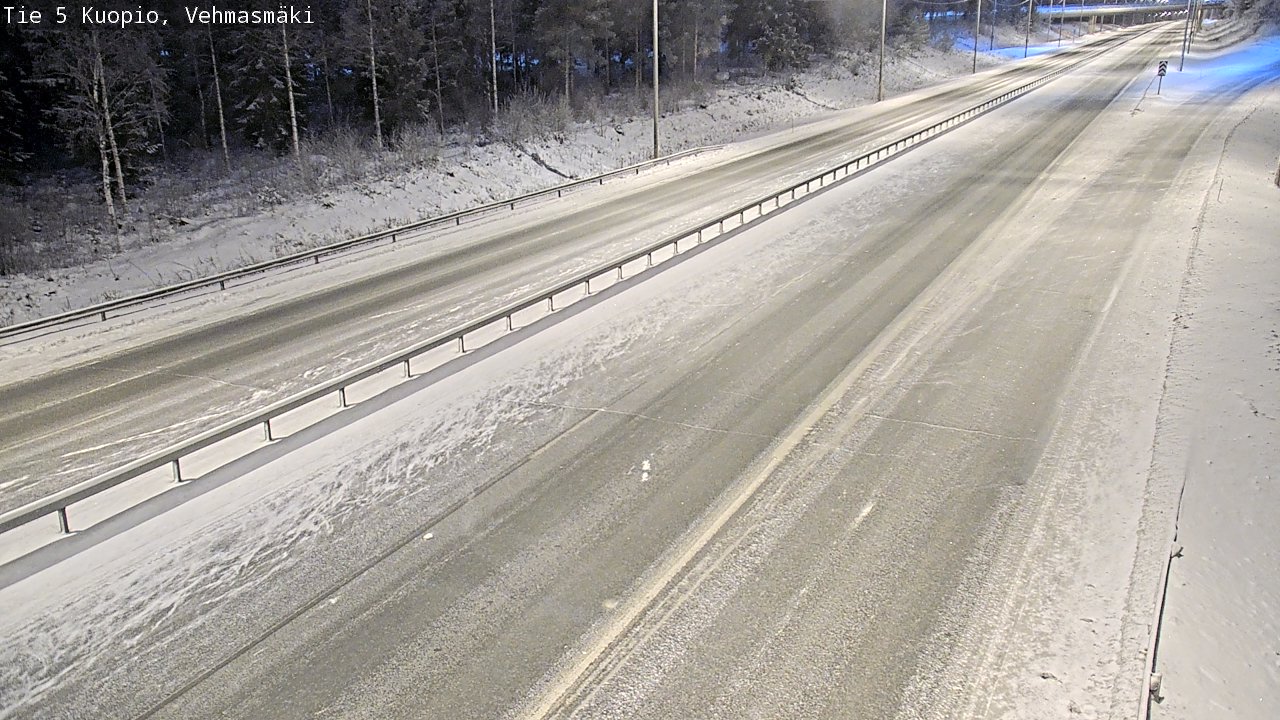 Kelikamerat Kuva Tie 5 Kuopio, Vehmasmäki, Kuopio, Pohjois-Savo