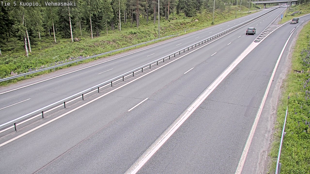 Kelikamerat Kuva Tie 5 Kuopio, Vehmasmäki, Kuopio, Pohjois-Savo