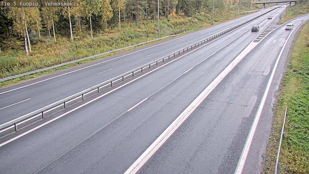 Kelikamerat Kuva Tie 5 Kuopio, Vehmasmäki, Kuopio, Pohjois-Savo