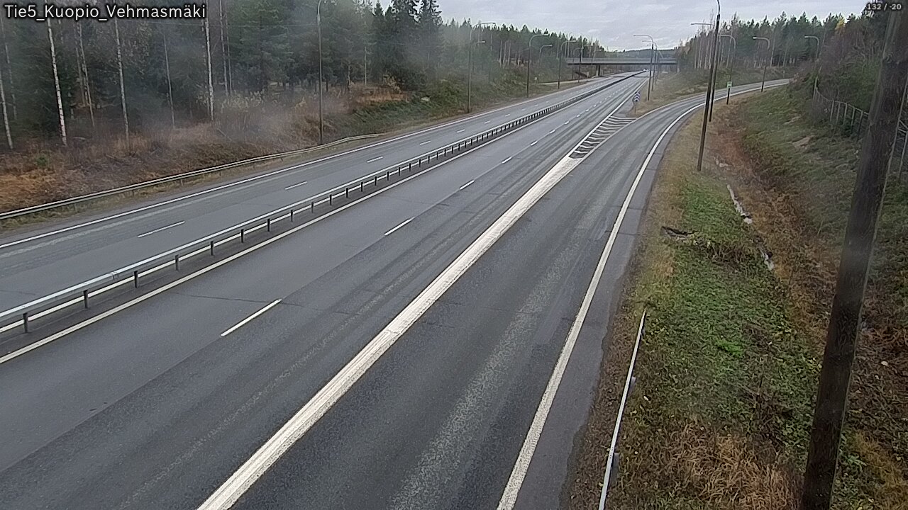 Weather Camera Image Väg 5 Kuopio, Vehmasmäki, Kuopio, Pohjois-Savo