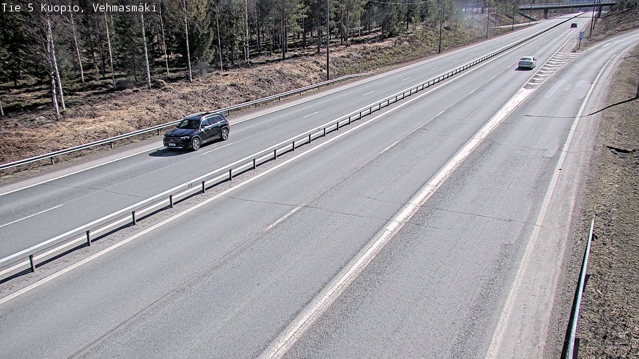 Kelikamerat Kuva Tie 5 Kuopio, Vehmasmäki, Kuopio, Pohjois-Savo