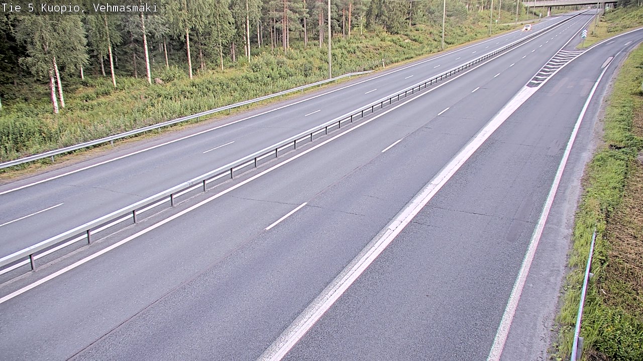 Kelikamerat Kuva Tie 5 Kuopio, Vehmasmäki, Kuopio, Pohjois-Savo
