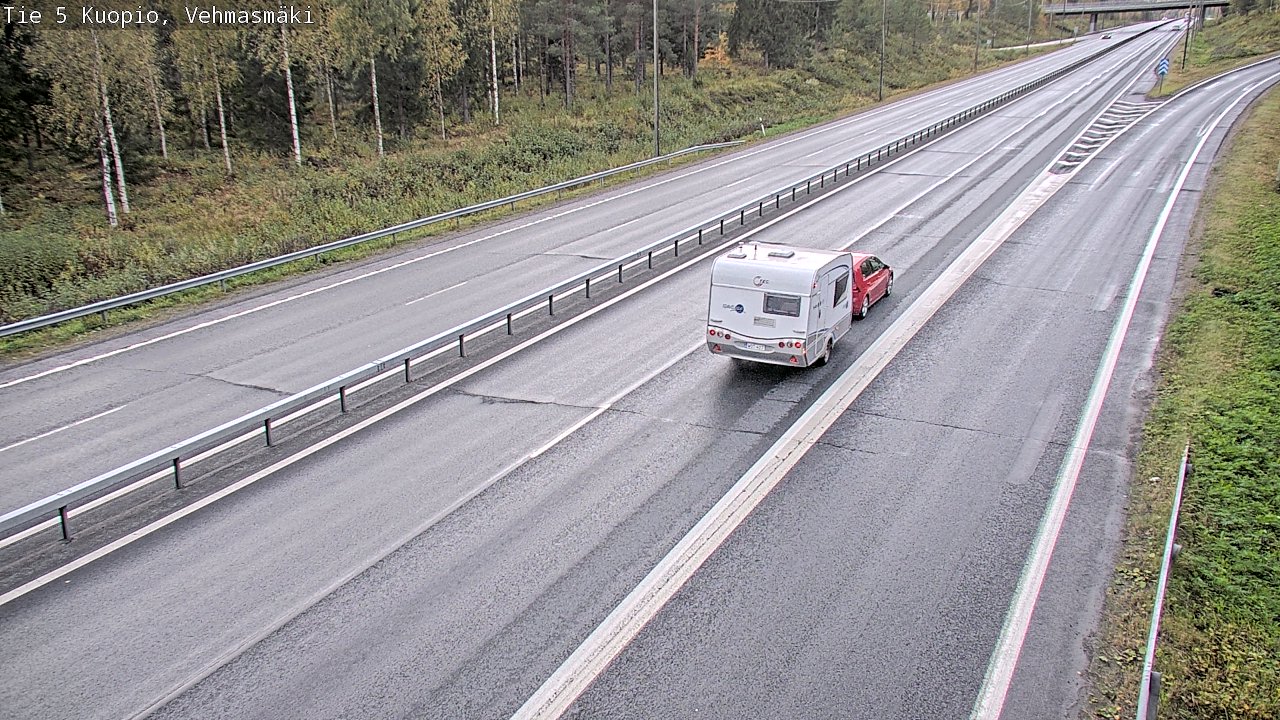 Kelikamerat Kuva Tie 5 Kuopio, Vehmasmäki, Kuopio, Pohjois-Savo
