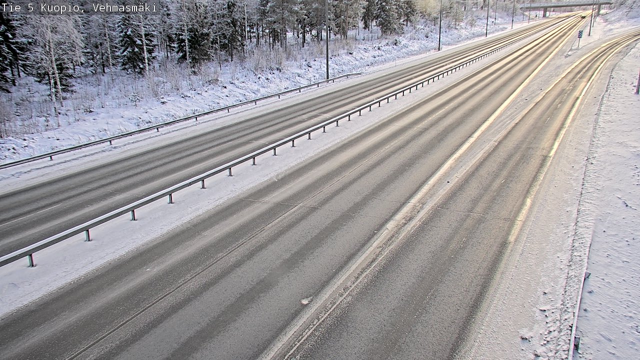 Kelikamerat Kuva Tie 5 Kuopio, Vehmasmäki, Kuopio, Pohjois-Savo
