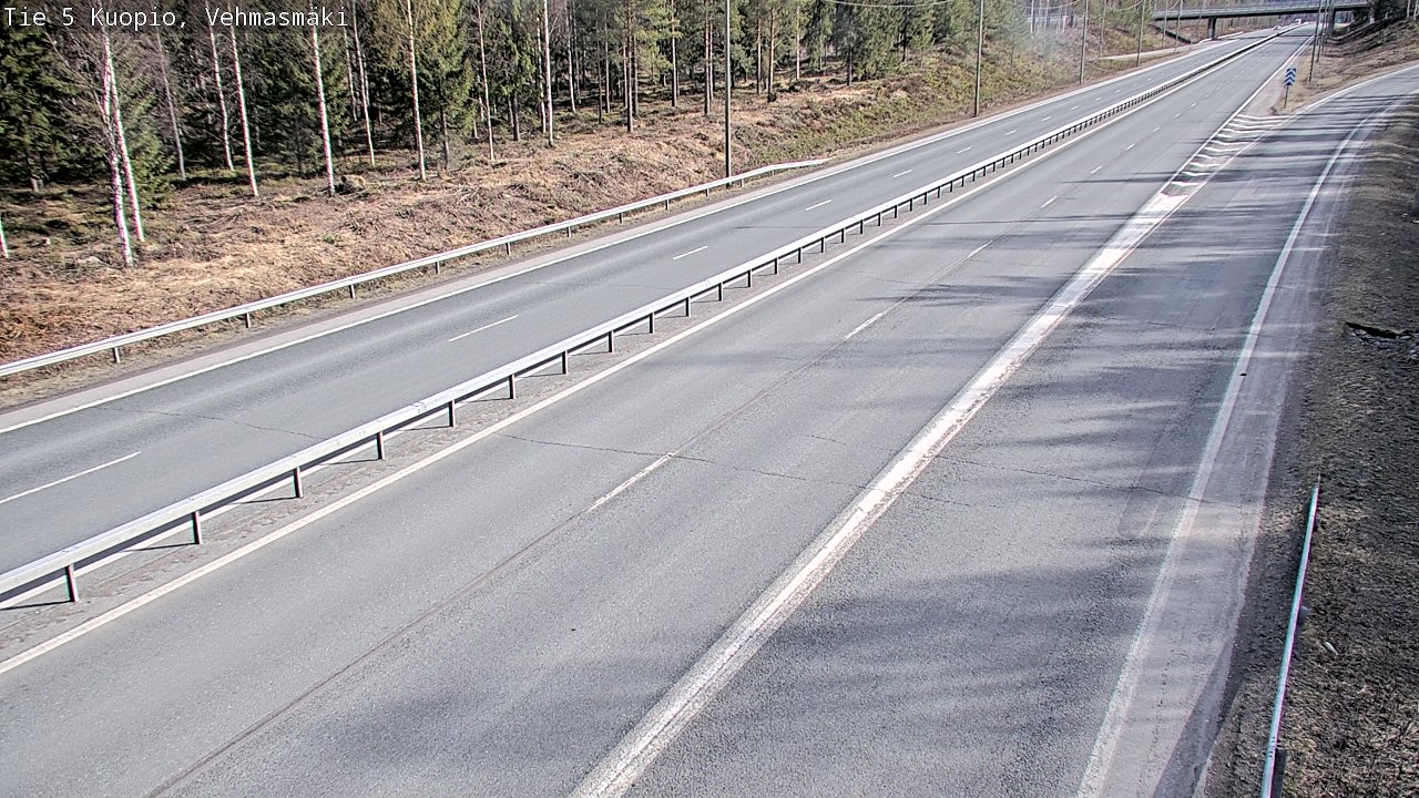 Kelikamerat Kuva Tie 5 Kuopio, Vehmasmäki, Kuopio, Pohjois-Savo