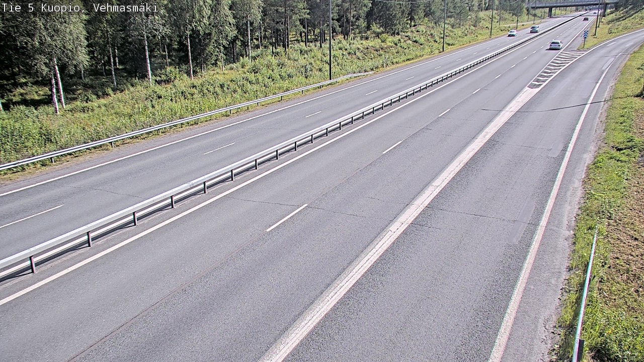 Kelikamerat Kuva Tie 5 Kuopio, Vehmasmäki, Kuopio, Pohjois-Savo