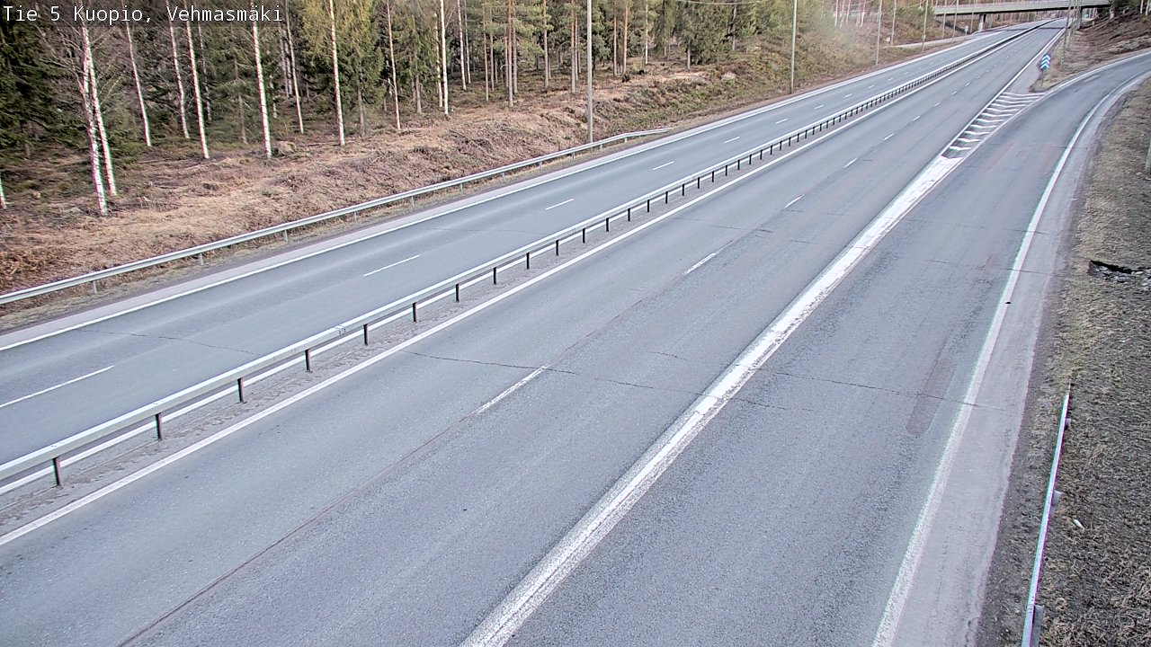 Kelikamerat Kuva Tie 5 Kuopio, Vehmasmäki, Kuopio, Pohjois-Savo